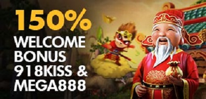MEGA & KISS 150% WELCOME BONUS - Copy