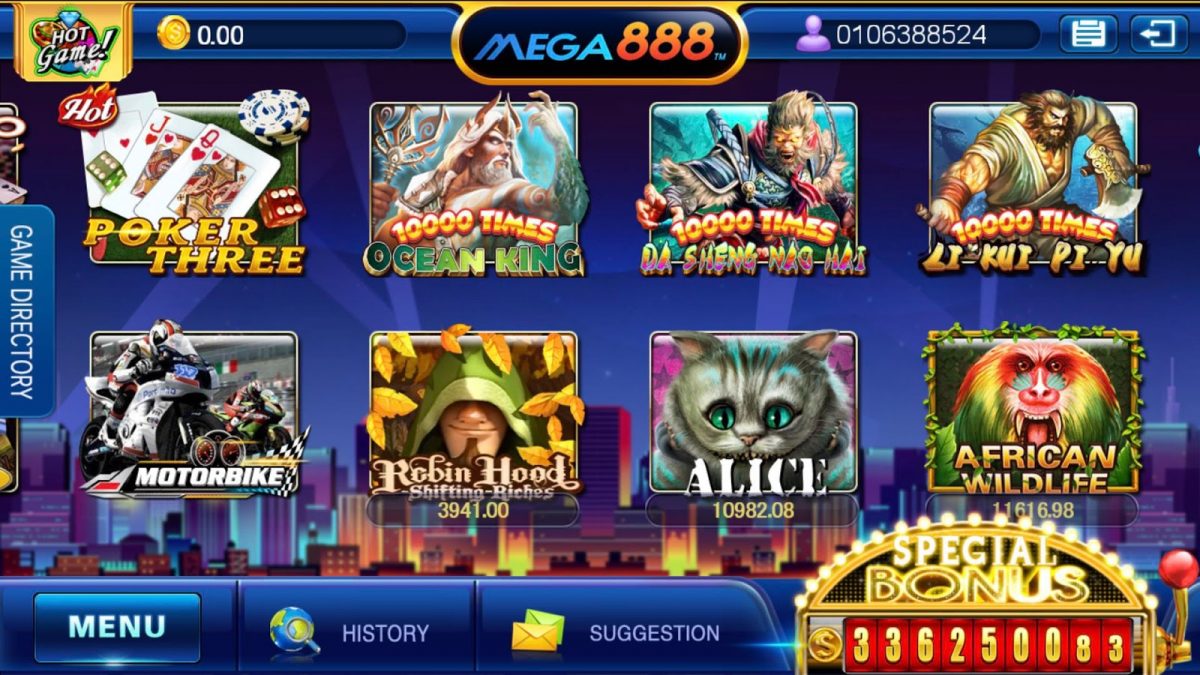 download online game mega888