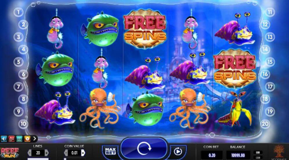 Reef Run Online Slot